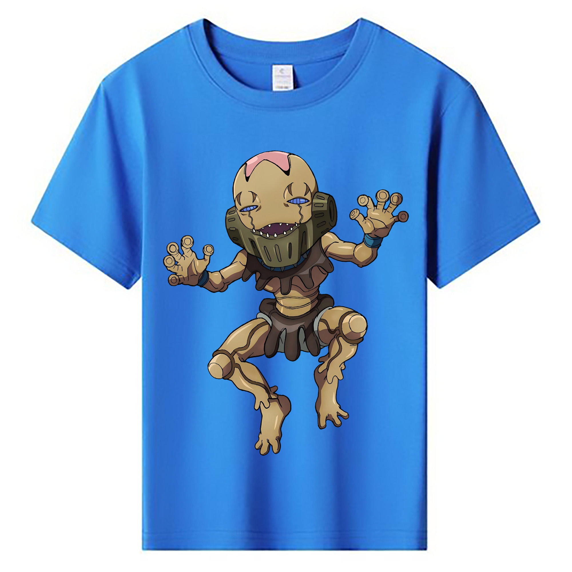 （画像用） ジョジョの奇妙な冒険 JoJo's Bizarre Adventure 綿100％キッズTシャツ（フロントプリント）